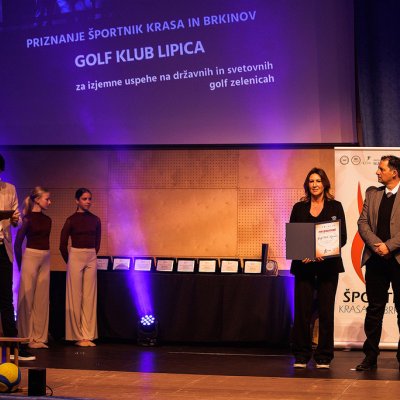 Golf klub LIPICA nagrajen za uspehe v 2024